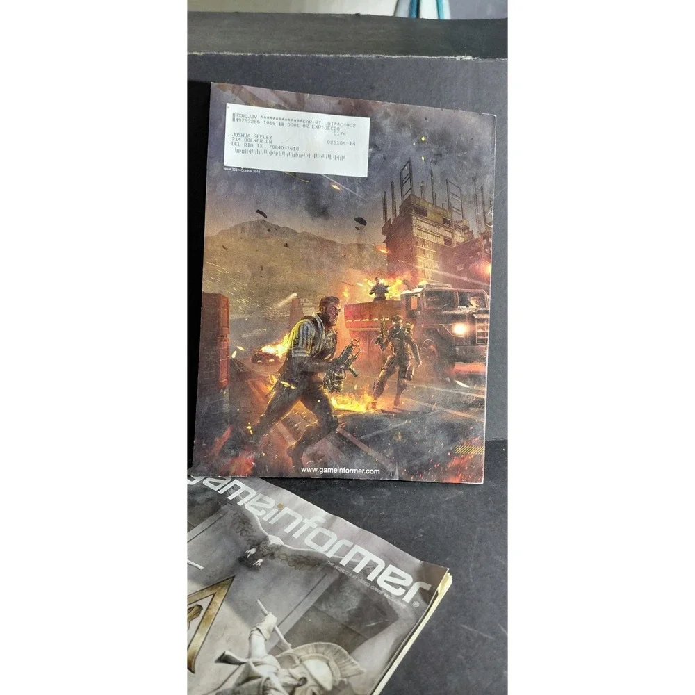 Colecctible Game Informer video game magazine 2018 Lot Of 3 (304/305/306) Gamer